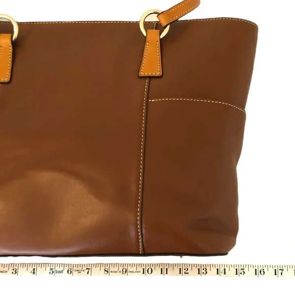 Dooney & Bourke Carry it All Oversize Large Zip Shopper Florentine Leather HP - Picture 15 of 17